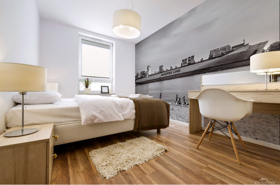 Elbstrand Mural print