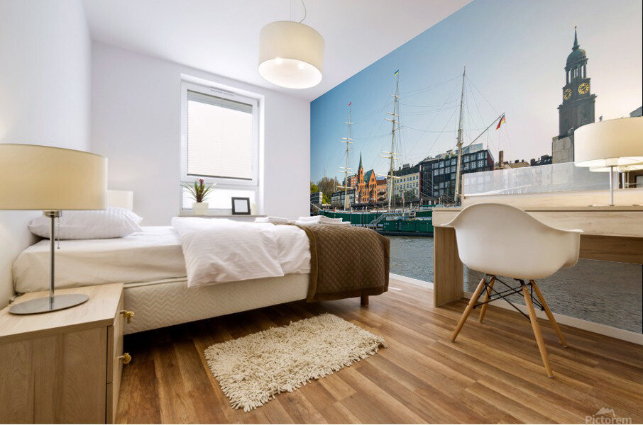 Historic Harbor Mural print