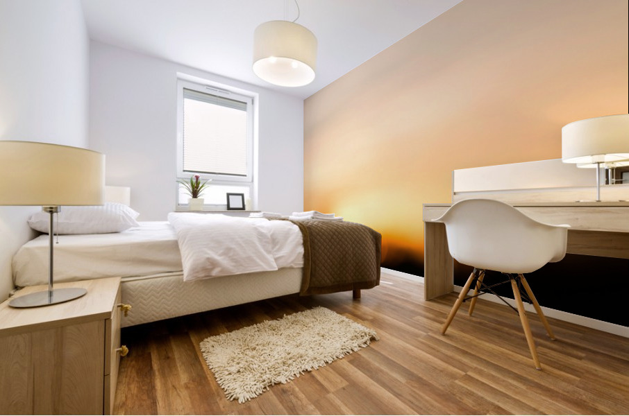 Sunset Bokeh Mural print