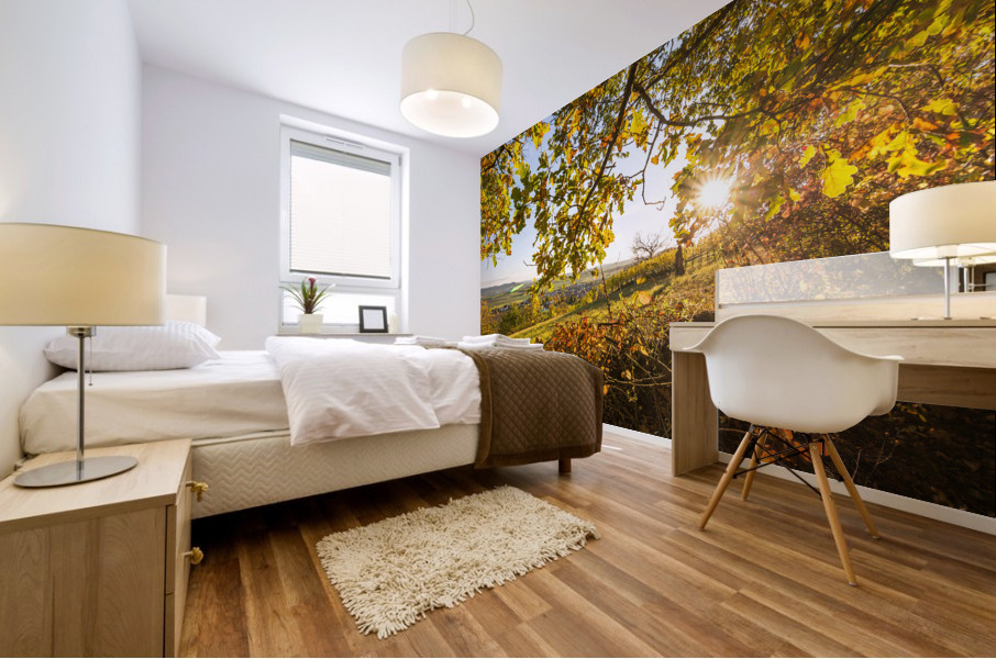 Vineyard View Mural print