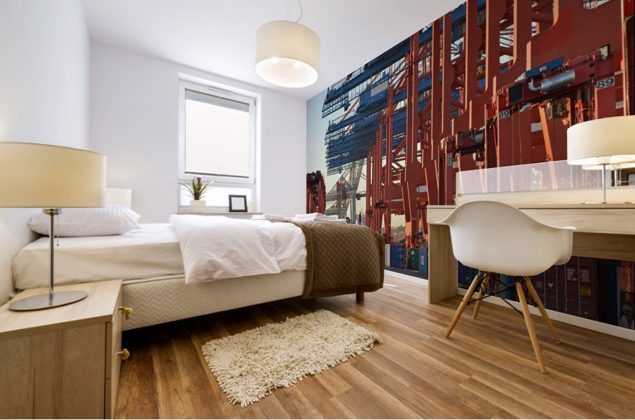 Harbor Terminal Mural print