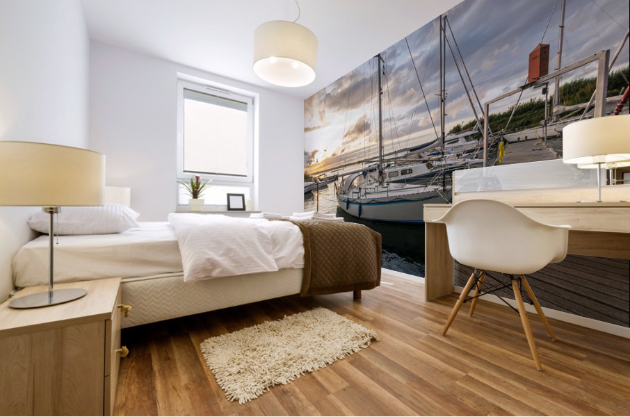 Marina Mural print