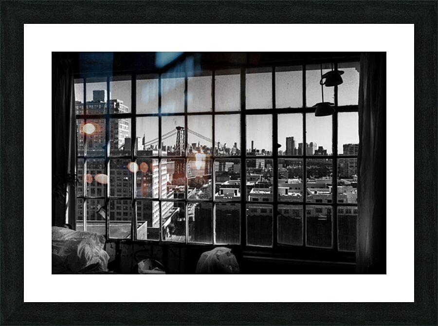 Williamsburg Gaze Picture Frame print