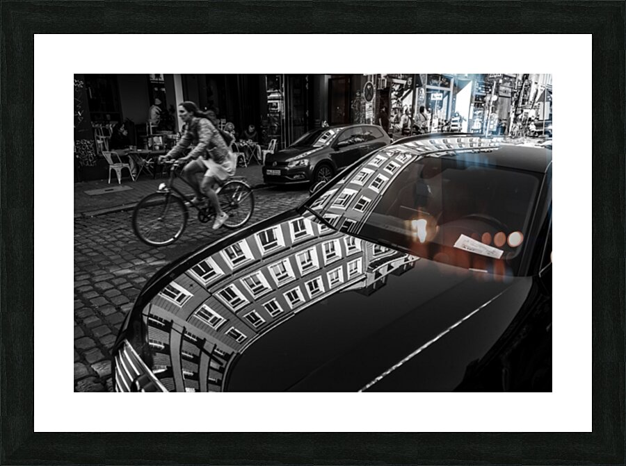 Bicycle Race Picture Frame print