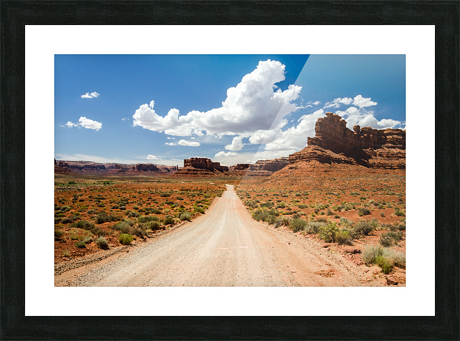 Dirt Road Picture Frame print