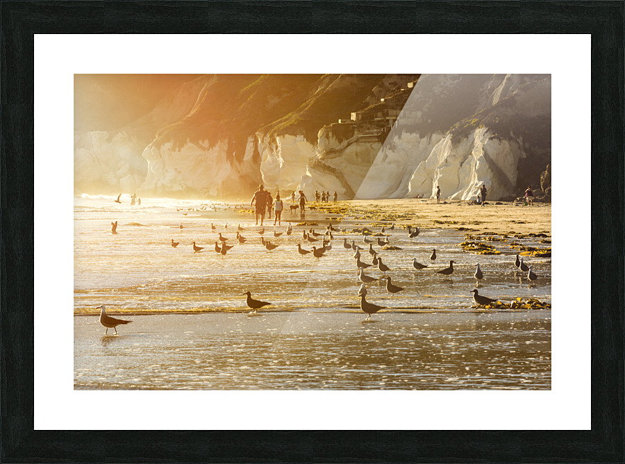 California Sunset Picture Frame print