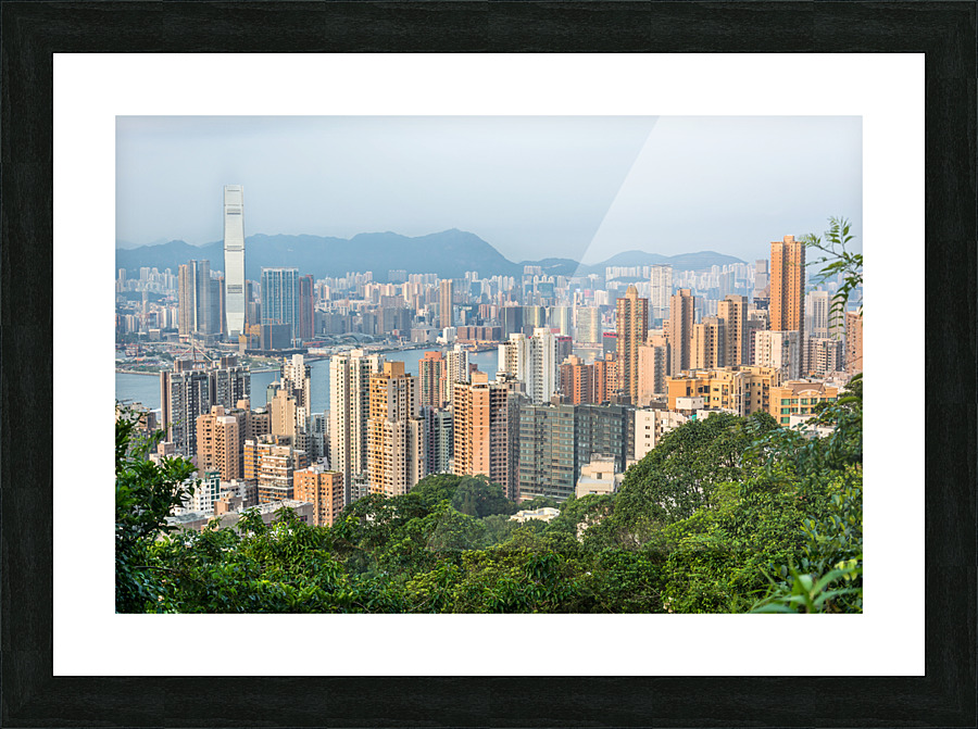 Hong Kong in the Evening Picture Frame print