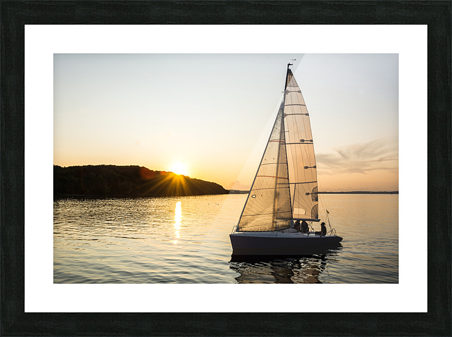Evening Sail Picture Frame print