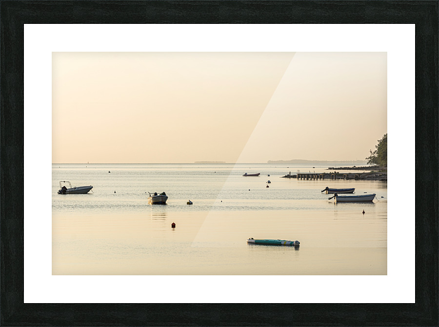 Sunrise over the Baltic Sea Picture Frame print