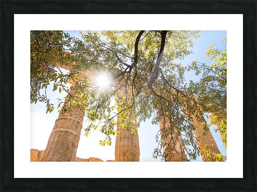 Temple Picture Frame print