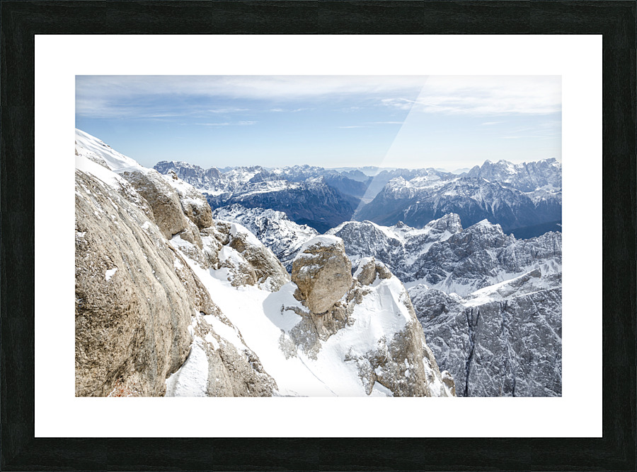 High Mountains Picture Frame print