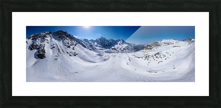 Alpine Panorama Picture Frame print