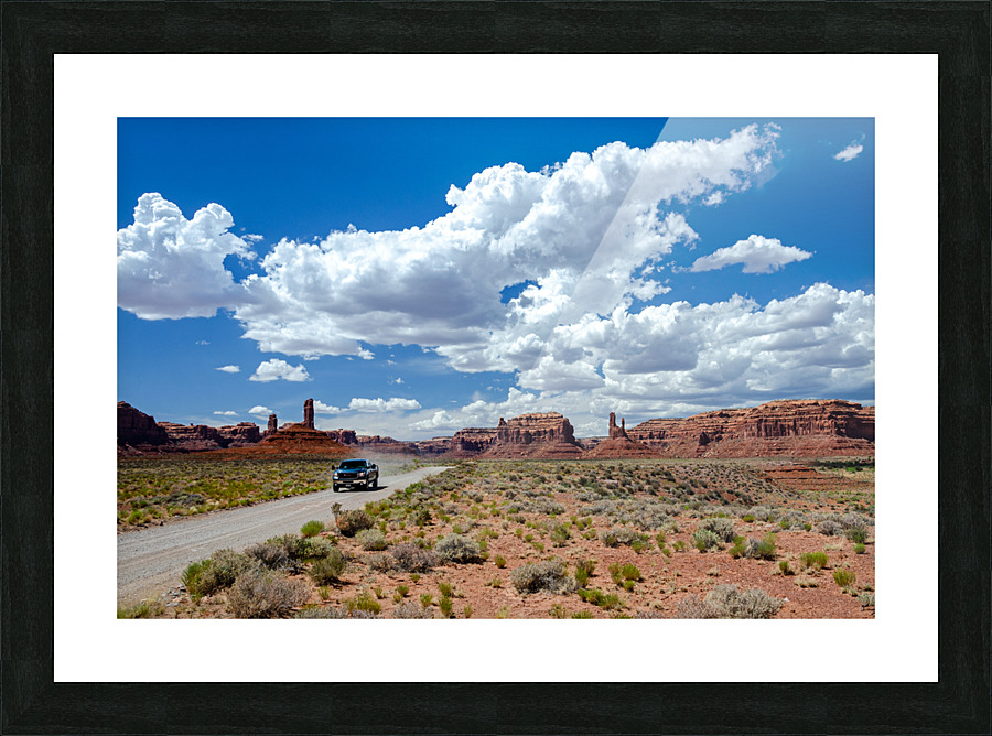 Road Trip USA Picture Frame print