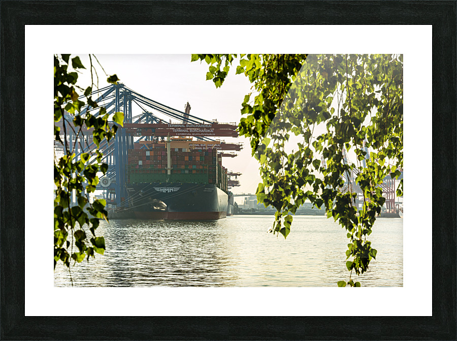 Harbor View Picture Frame print