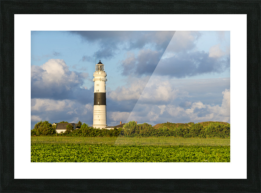 Lighthouse on Sylt Picture Frame print