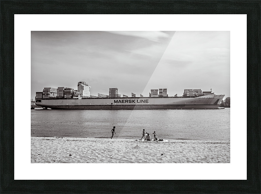 Elbstrand Picture Frame print