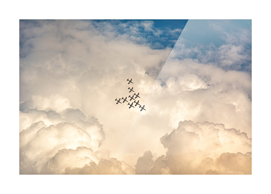 Airshow Picture Frame print