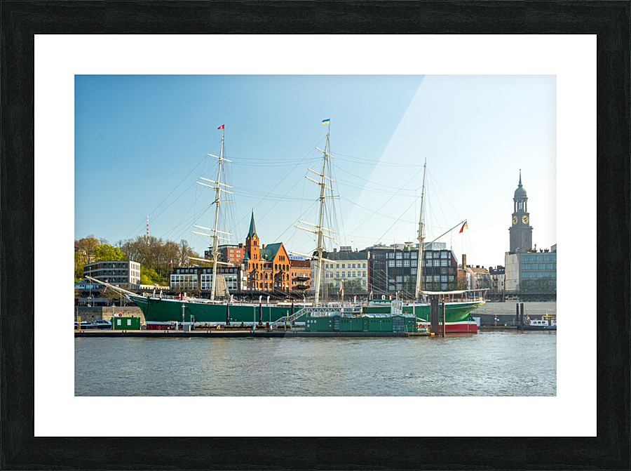 Historic Harbor Picture Frame print