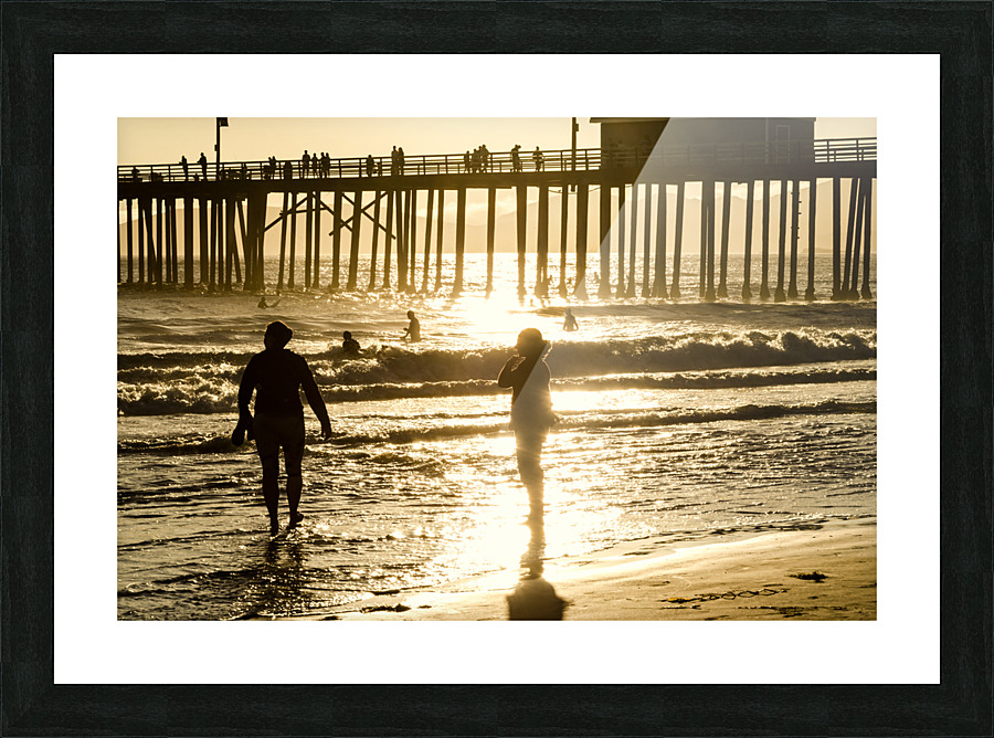 Beach Ghosts Picture Frame print