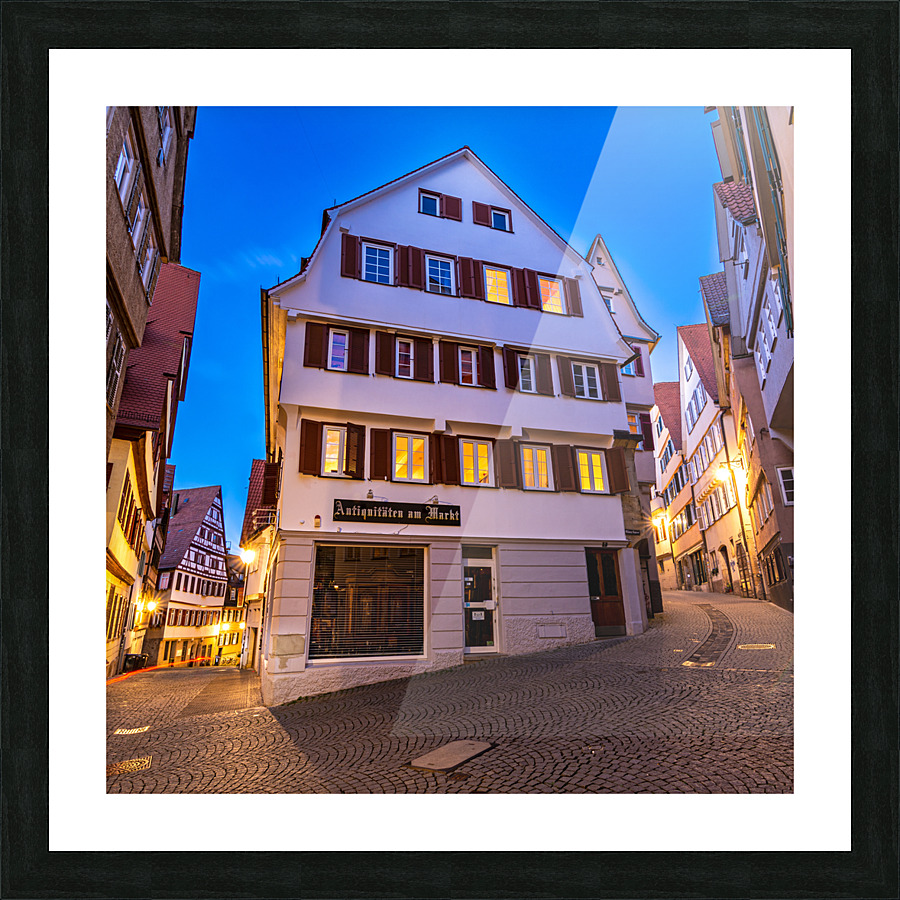 Squared Oldtown Picture Frame print