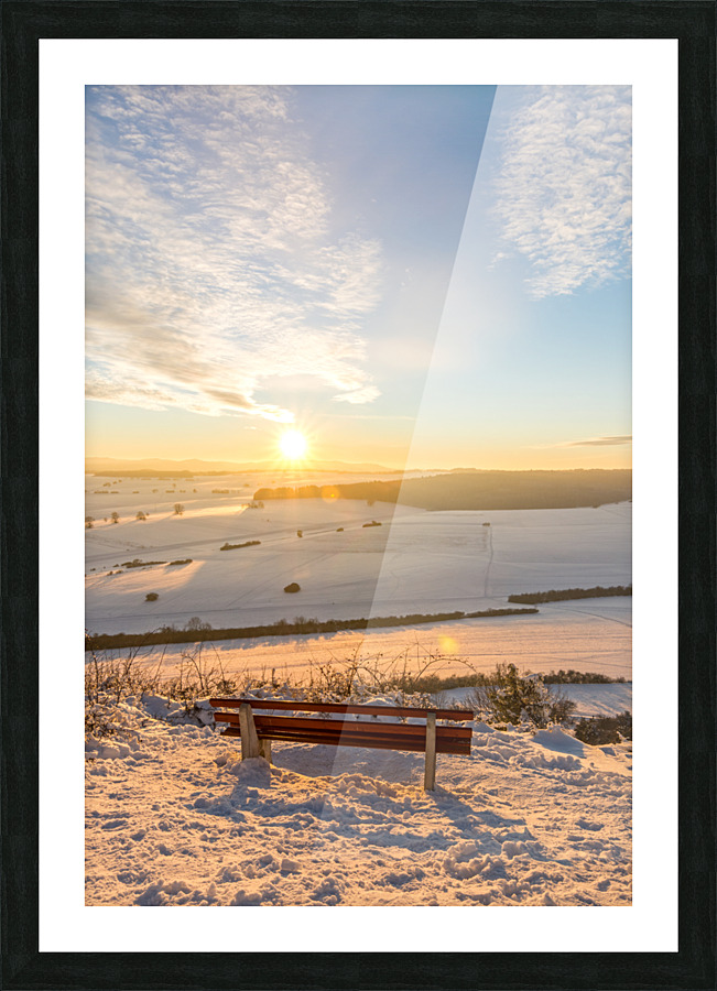 Winter View Picture Frame print