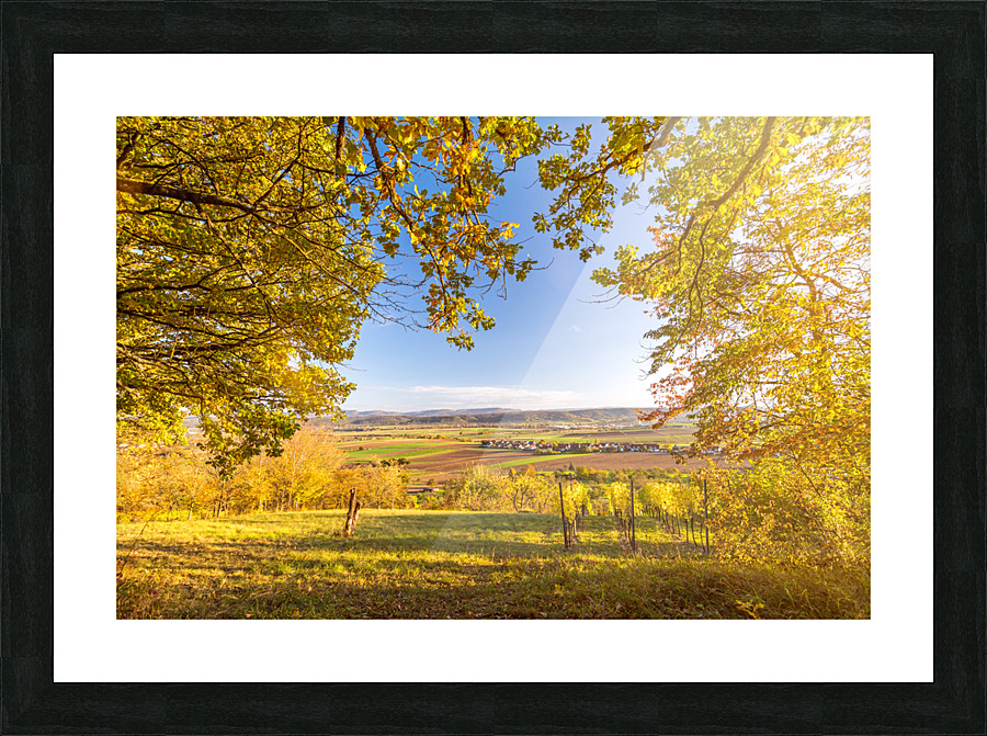 Autumn View Picture Frame print