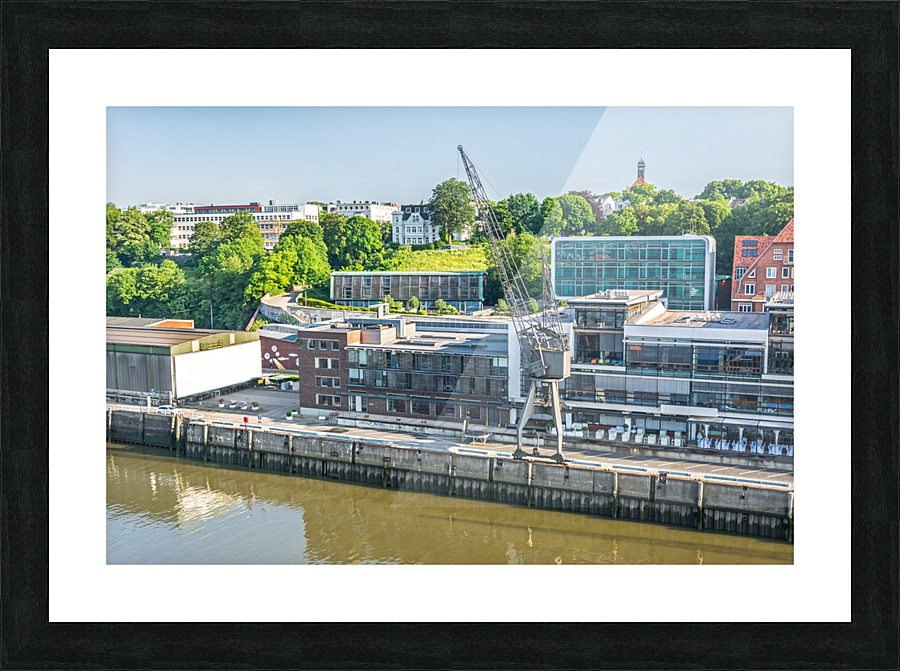 Hamburg Waterfront Picture Frame print