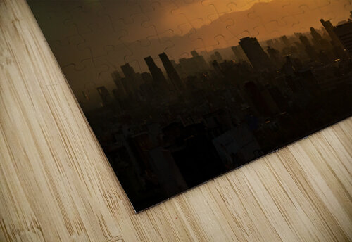 Mexico City Sunset caladoart puzzle