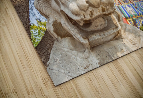 Chinese Temple caladoart puzzle