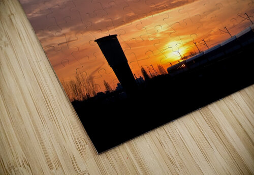 Evening Train caladoart puzzle
