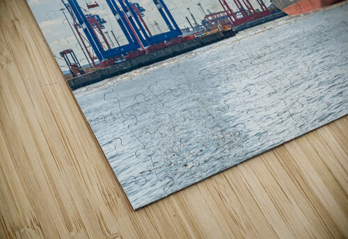 Hamburg Harbor caladoart puzzle