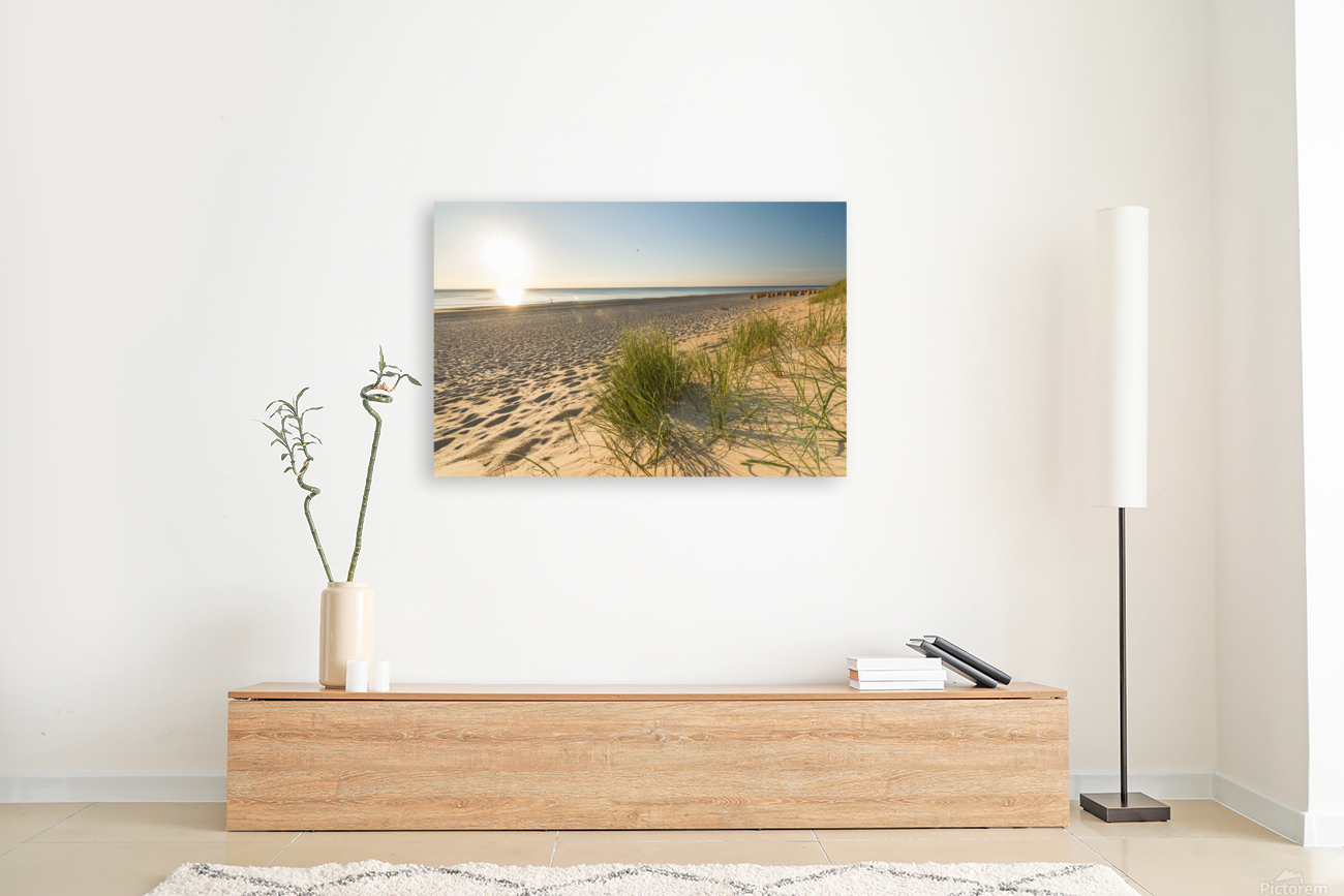 Sunset at the Beach Reproduction