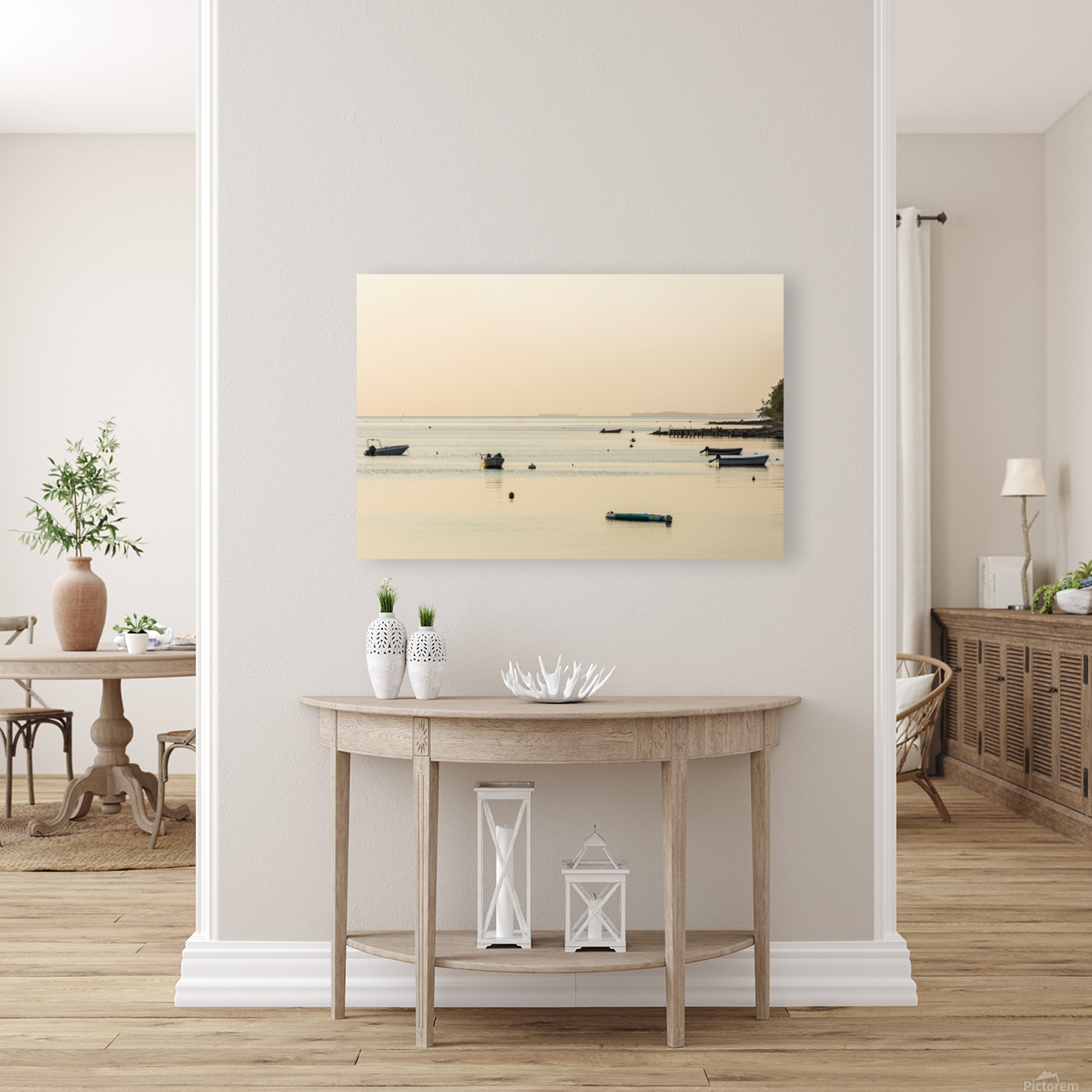 Sunrise over the Baltic Sea Reproduction