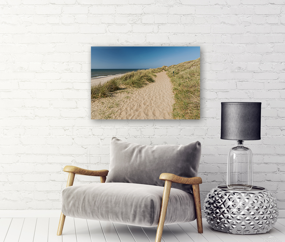 Hiking in the Dunes Reproduction