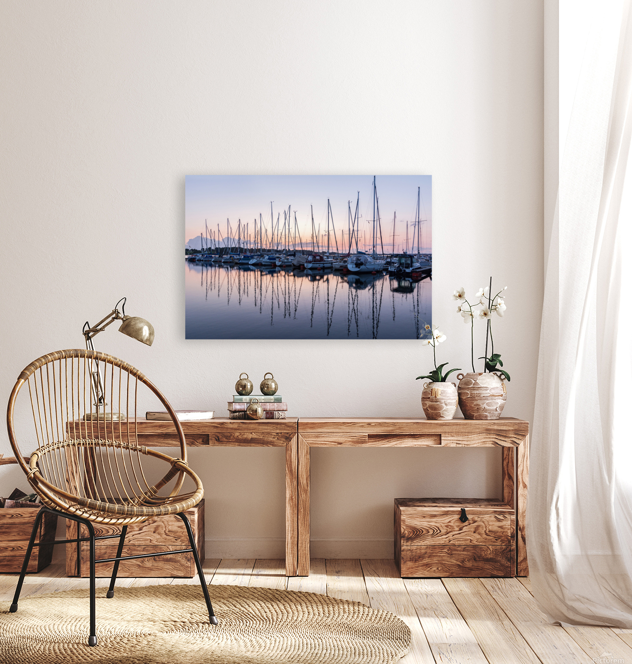 Sailing Reflection Reproduction