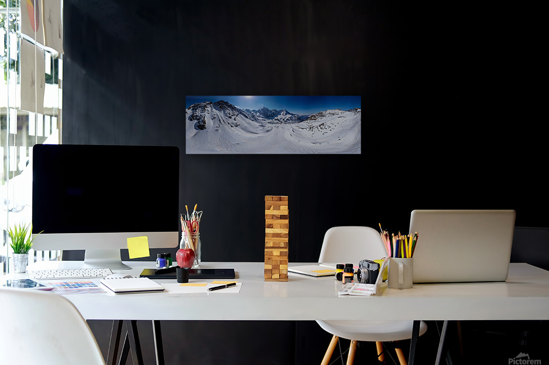 Alpine Panorama Reproduction