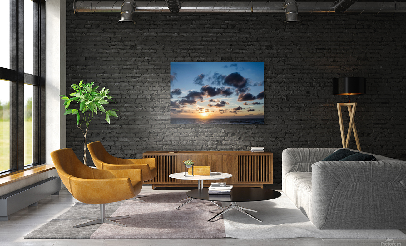 Black Cloud Sunset Reproduction