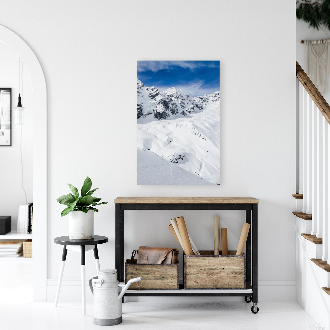 Vertical Glacier Reproduction