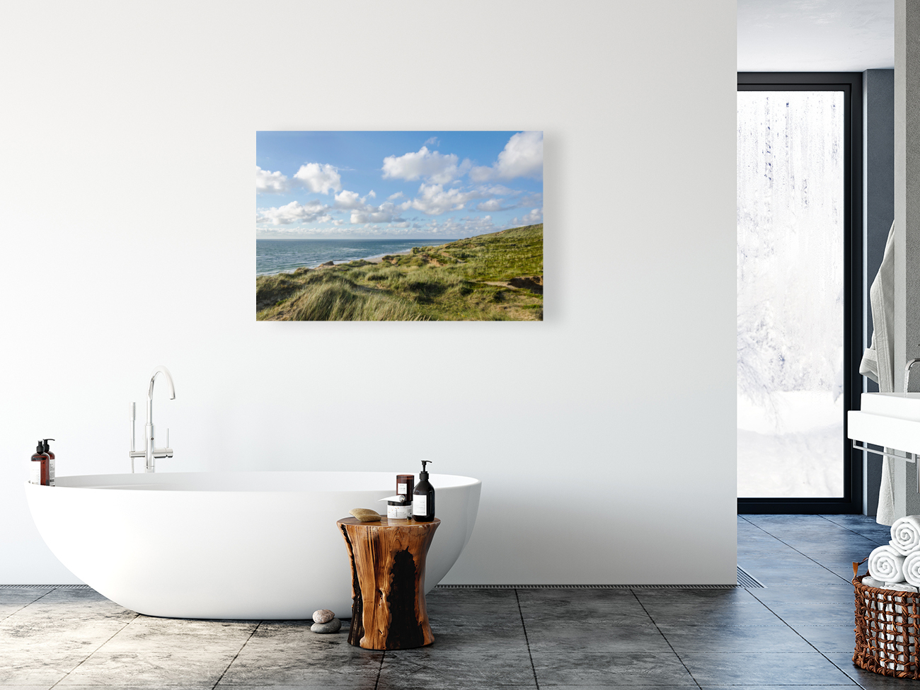 Dune Landscape Reproduction