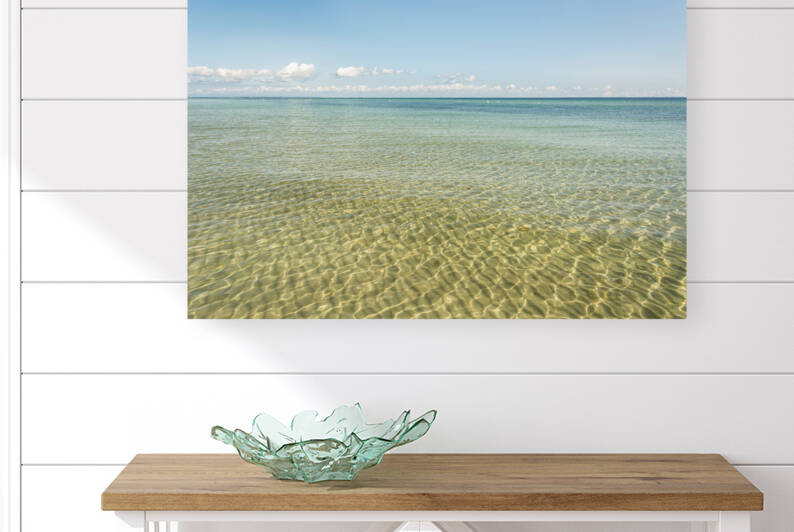Clear water at the Baltic Sea by caladoart