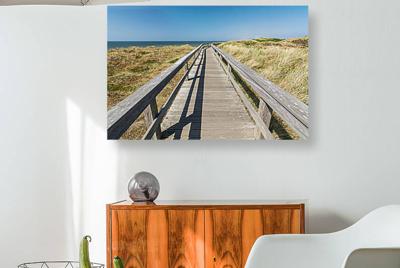 Walking in the Dunes by caladoart