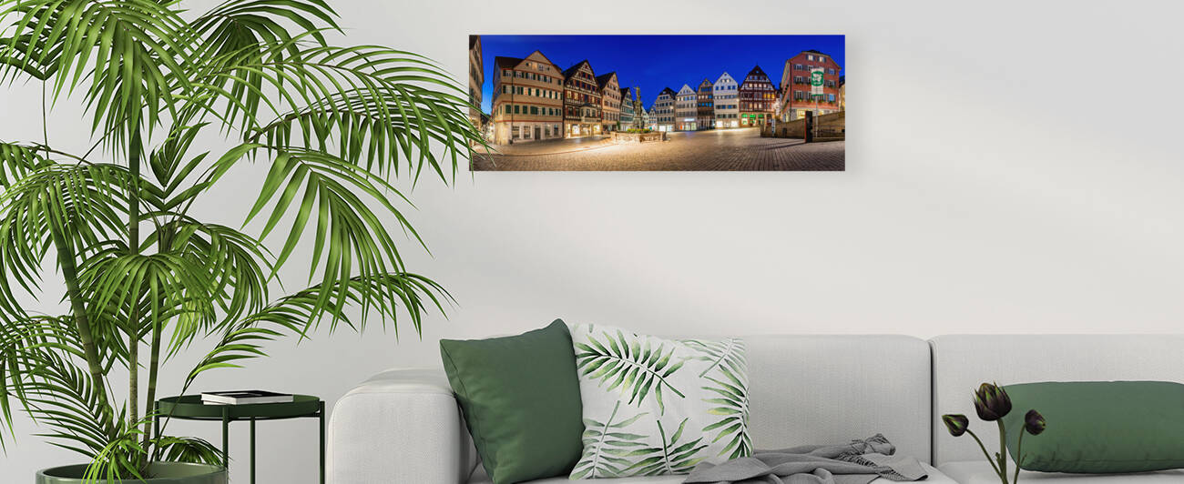 German Oldtown Tubingen by caladoart