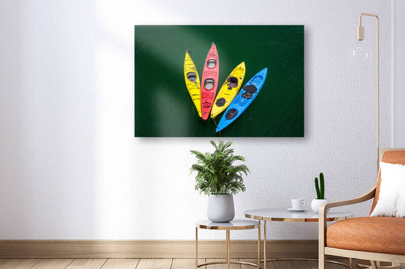 Kayaks by caladoart