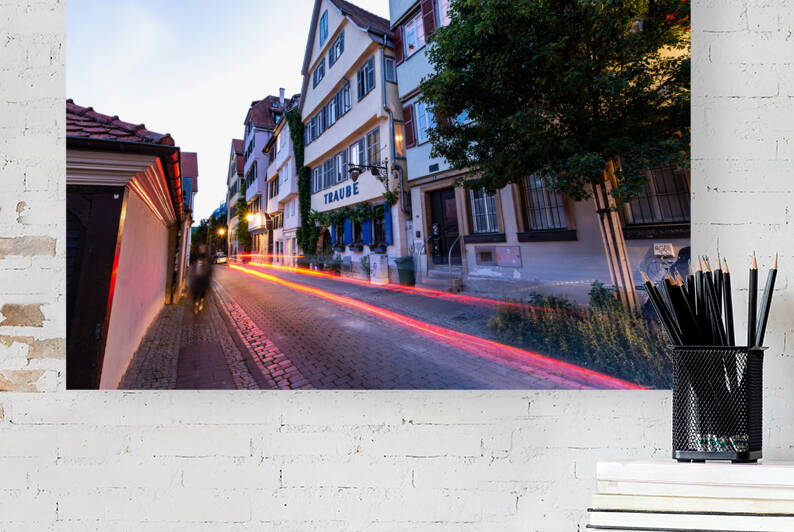 Lights in the Oldtown by caladoart