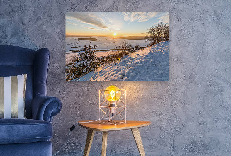 Winter Landscape by caladoart