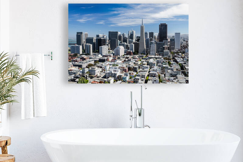 Downtown San Francisco  by caladoart