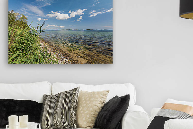 Holnis at the Baltic Sea by caladoart