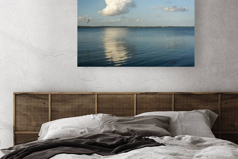 Cloud over the Baltic Sea in North Germany by caladoart
