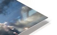 Silver Sunset HD Metal print