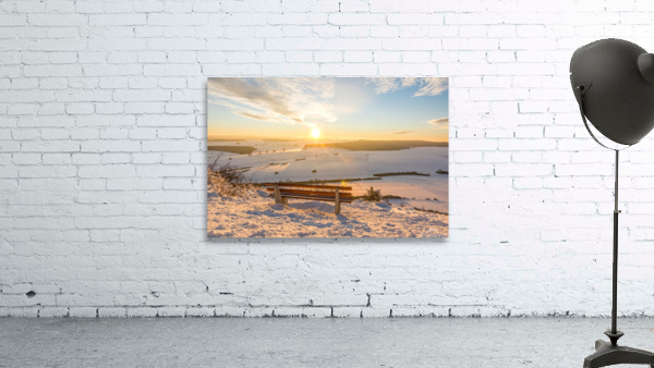 Winter Bench Wall Preview